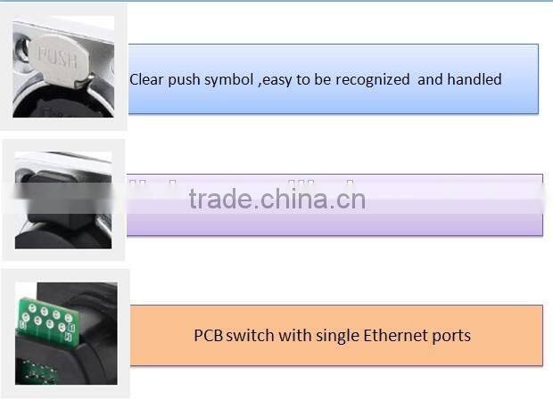 Made in china 8p8c cat6 rj45 male connector plastic shell square type rj45 male connector RJ45 male and female connector