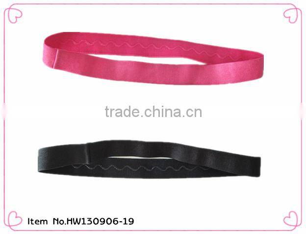 black elastic headband hair accessories