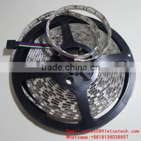 CE RoHS approved High Quality Cheap Price Copper Lamp Body Material 5m/roll Flexible rope SMD 5050 LED Strip Light RGB