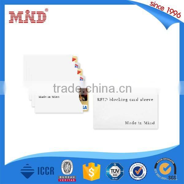 MDBS48 package in sets RFID Block 10 x Credit Card Sleeve 2 x Passport Protector