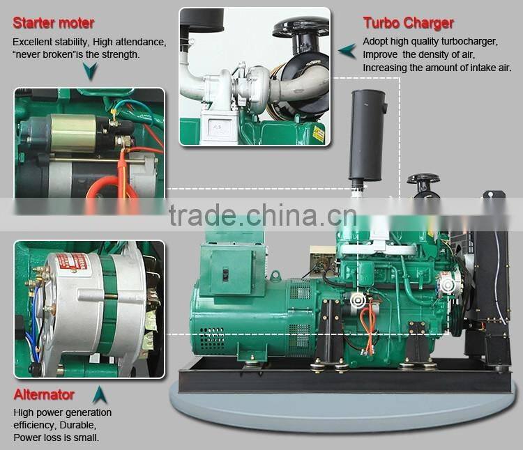 R4105ZD1 diesel generator 56KW diesel genset Special power generation R4105ZD1 full copper four cylinder diesel generator set