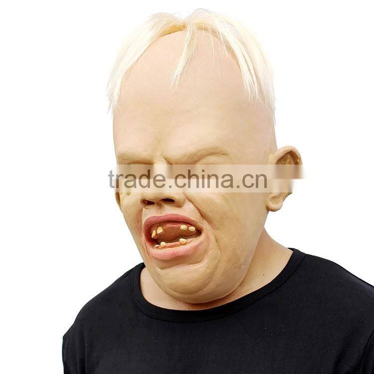 2016 woman Halloween White Cutout clown Mask Lace Sexy Prom Party