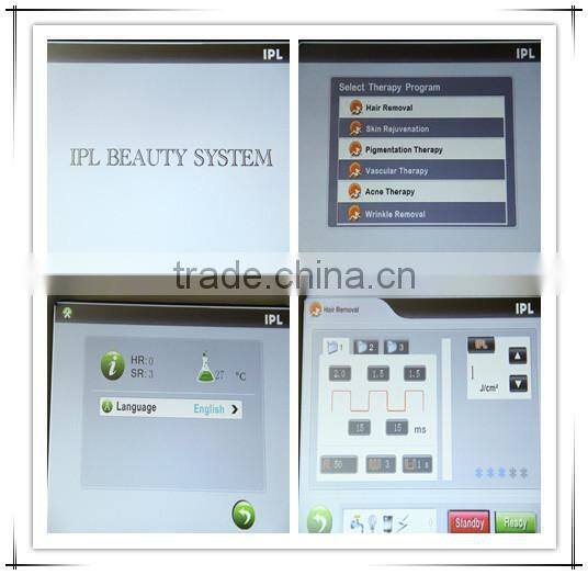 2014 beauty salon equipment Angel portable ipl hair removal system