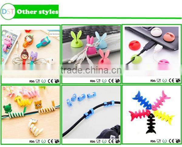 Rubber wire holder Cable ties