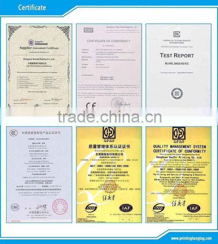 Deft design china paper sticker in Dongguan factory