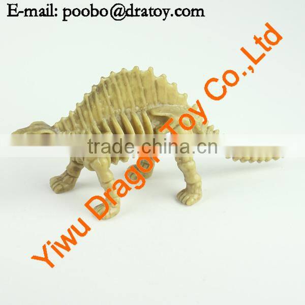 provide various Plastic toy dinosaur skeleton