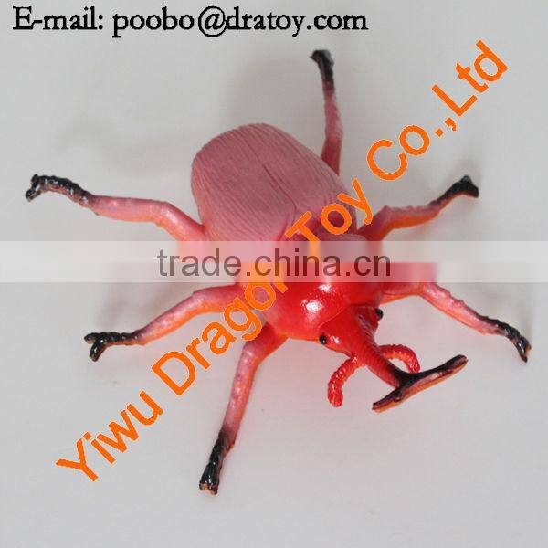 Plastic decoration beetle figurine