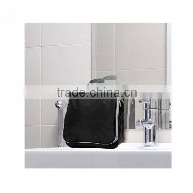 Multifunction portable travel waterproof nylon cosmetic bag