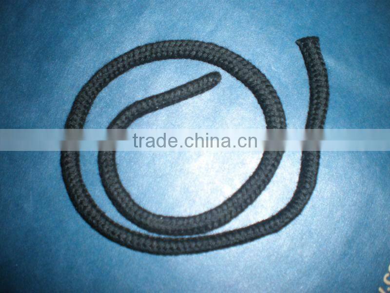 pp rope with plastic terminal used on the paper bag for handles