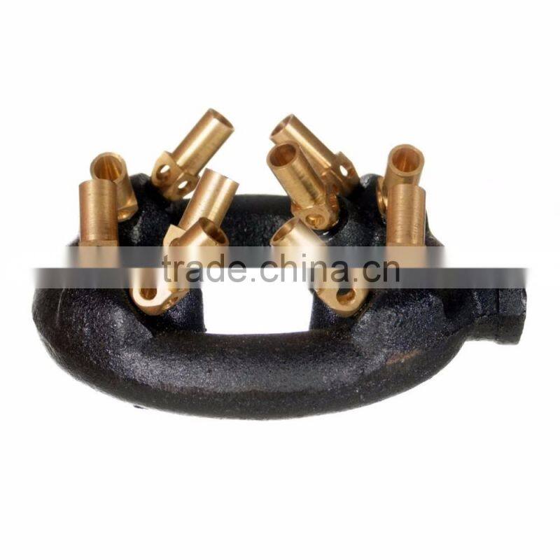 Brass nozzle jet gas burner cnc machining parts brass nozzle