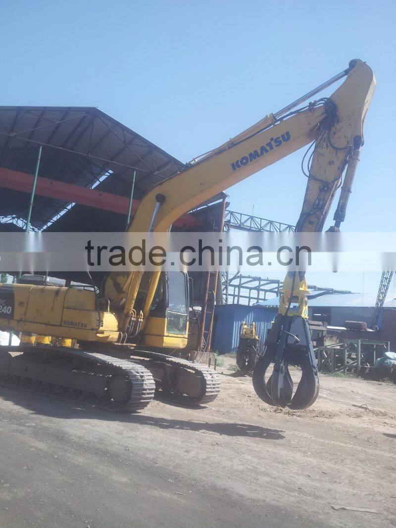 20Ton excavator Hydraulic Orange Peel Grab with best performence