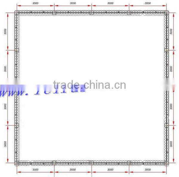Hot dipped galvanized palisade fence and top razor wire for Towers and Masts