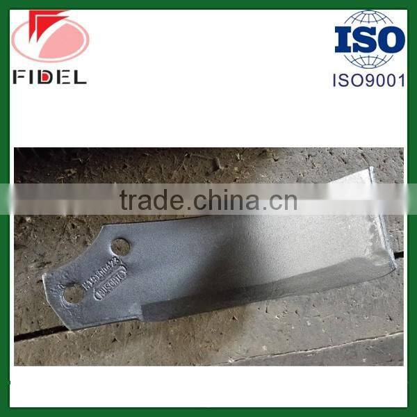 Factory price 65Mn L type rotavator blade with ISO9001:2000 certification