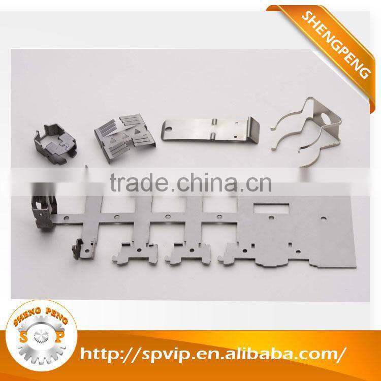 Competitively Priced Multi-Slides Press Metal stamping parts for Clips, Flat Springs, Battery Contacts