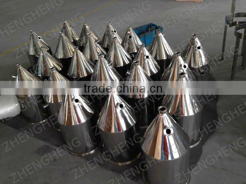Stainless steel feeding hopper