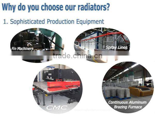 Construction Machinery Parts Excavator Radiator