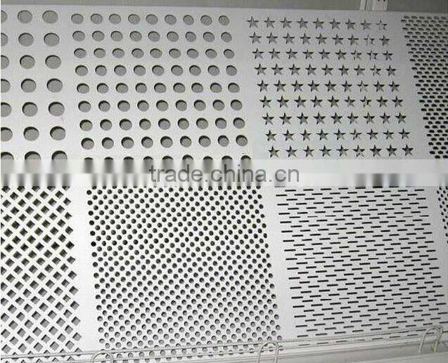 Supply Light weight decorative pattern aluminum perforated plate for window