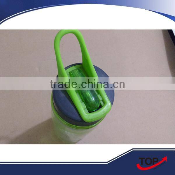 2016 cheap double-deck plastic sport water bottle