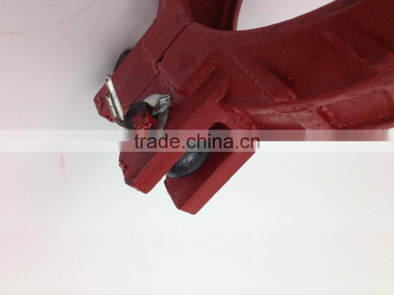 Made In China Concrete Pump Spare Parts Concrete Pump Pipe Clamp Stainless Steel Pipe Clamp