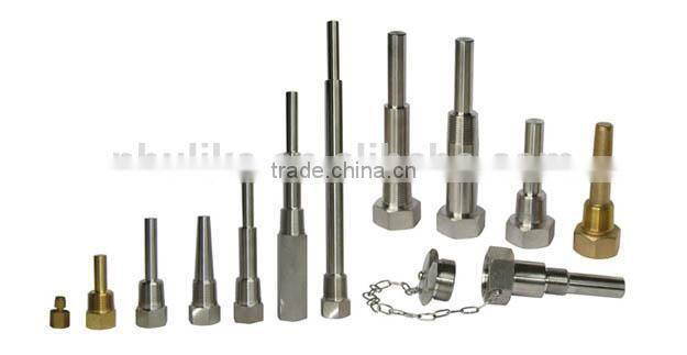 304 Stainless Steel Standard Thermowell for Industrial Bimetal Thermometers 1/2" NPT x 1/2" NPT Connection