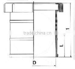 UPVC expansion joint DIN/BS/plastic expansion joint