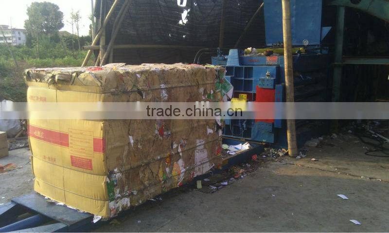 waste paper baler and plastic/ cartoon straw hay packing machine
