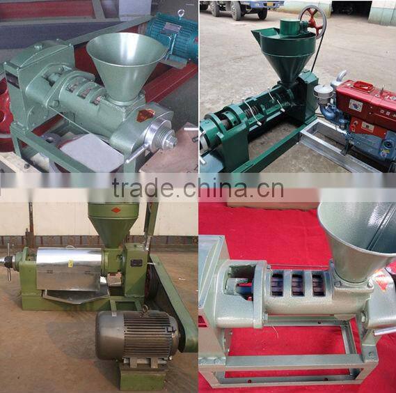 The newest high quality and low price screw oil press machine for sale