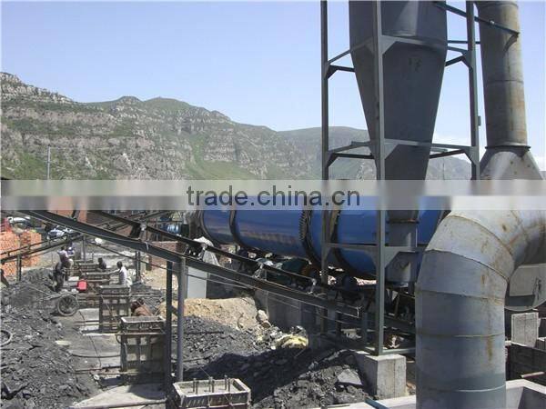 2017 Special design gypsum dryer machine/rotary dryer for drying 7 ton per hour