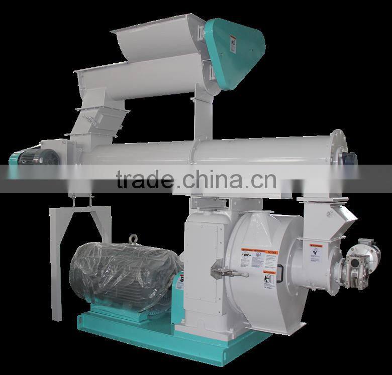 Homemade hydraulic wood pellet mill for sale