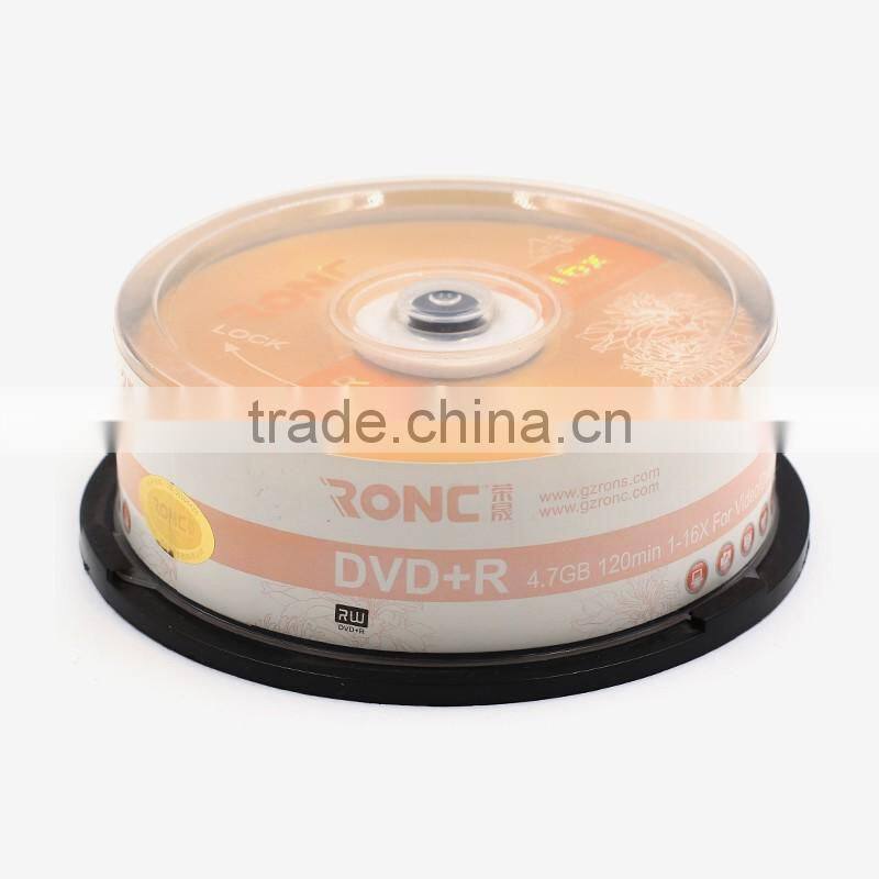 50PCS Blank DVD+R Plus R Logo Branded 16X 4.7GB Media Disc