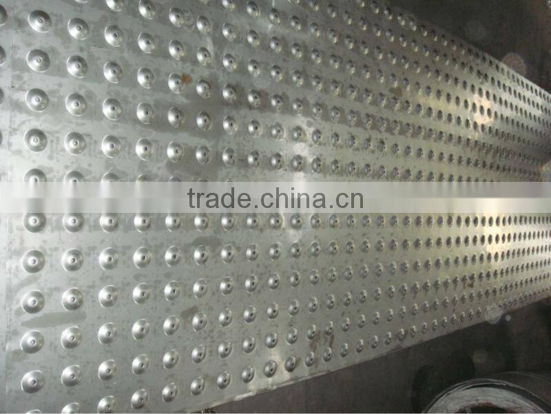 Vertical stainless steel wine tank