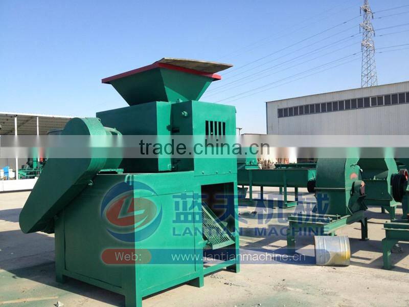 Double roller desulfurization gypsum ball press machine