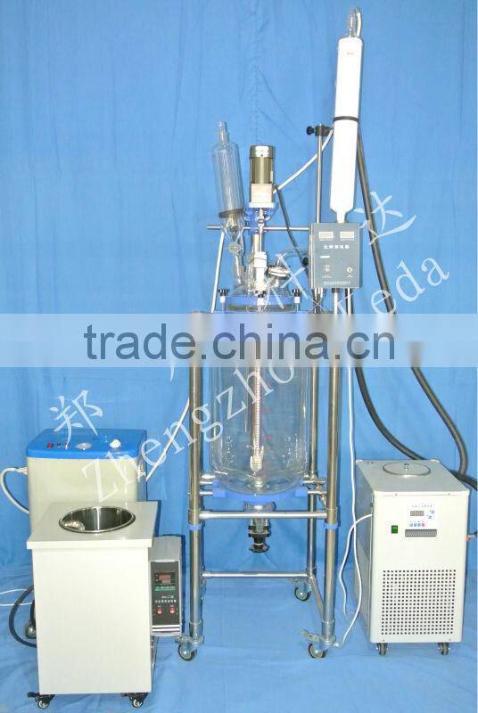 2014 hot sale glass lined reactor
