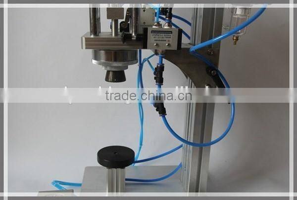 Semi Automatic Perfume Bottle Capping Machine for Various Sizes Spray Cap
