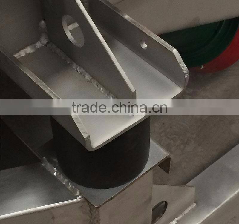 Used for chemicals carbon fertilizer carbon steel linear gravel shaker screen price