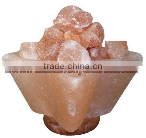 NATURAL COLOR Attractive Price New Type CRAFTED BOWLS SALT LAMPS