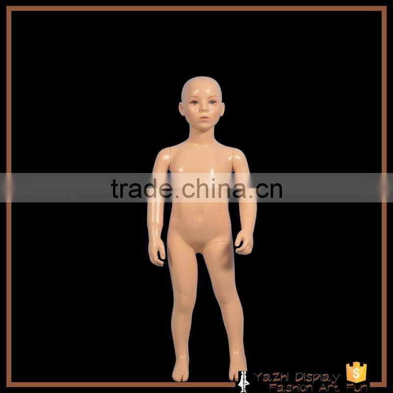 new fashion window display make-up face kids mannequin for sale