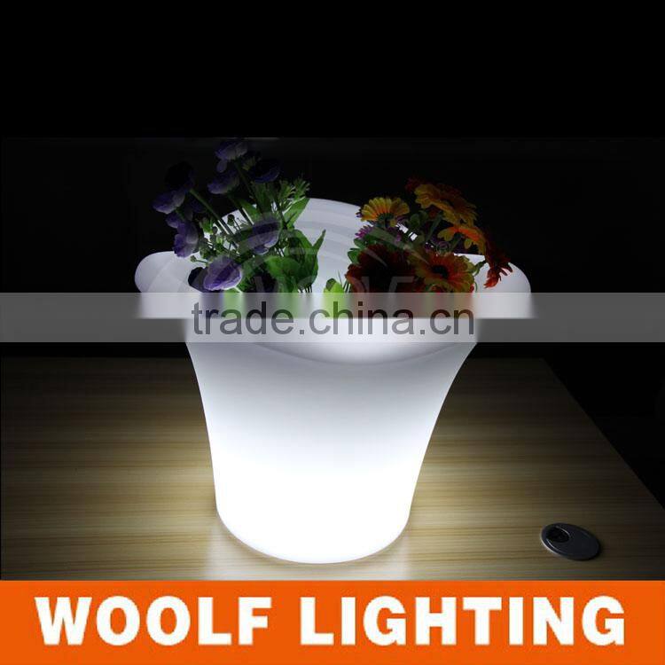 Decoration Bar LED Lighting Illuminated Flower Pot