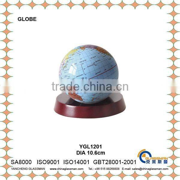 DIA10.6cm desk office decorative world globes YGL901S