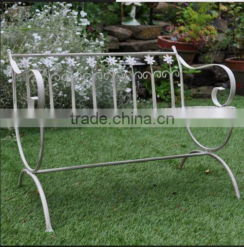 Outdoor Garden Antique decorative metal benches