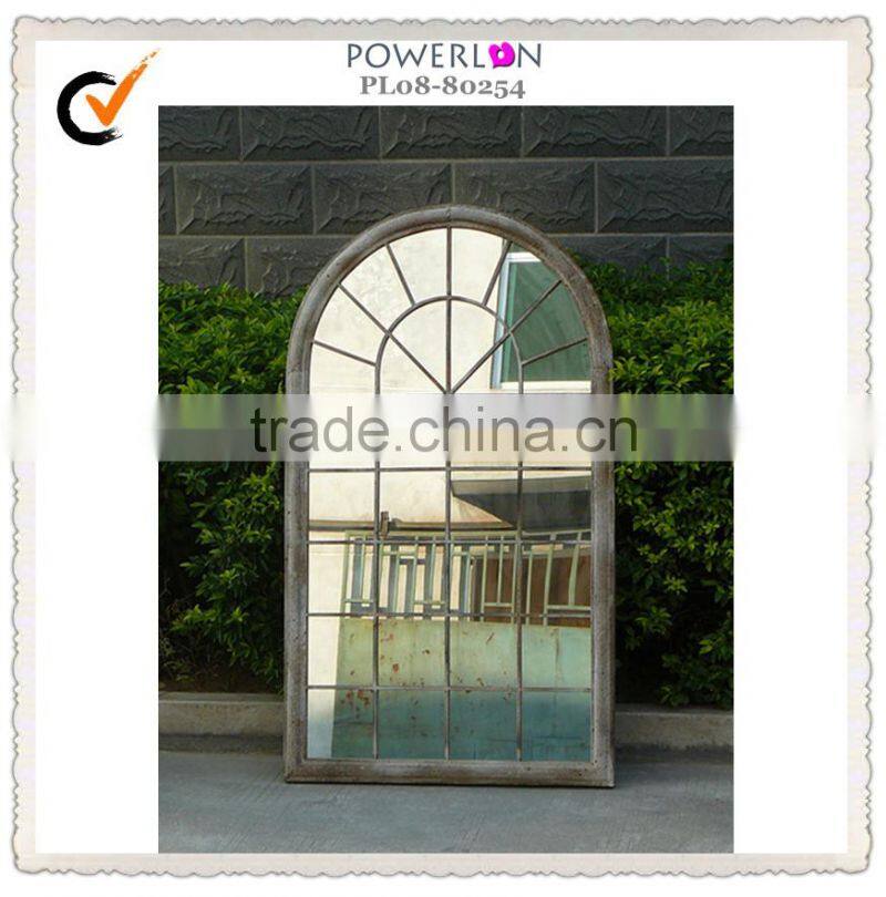 outdoor antique decorative wall mirror