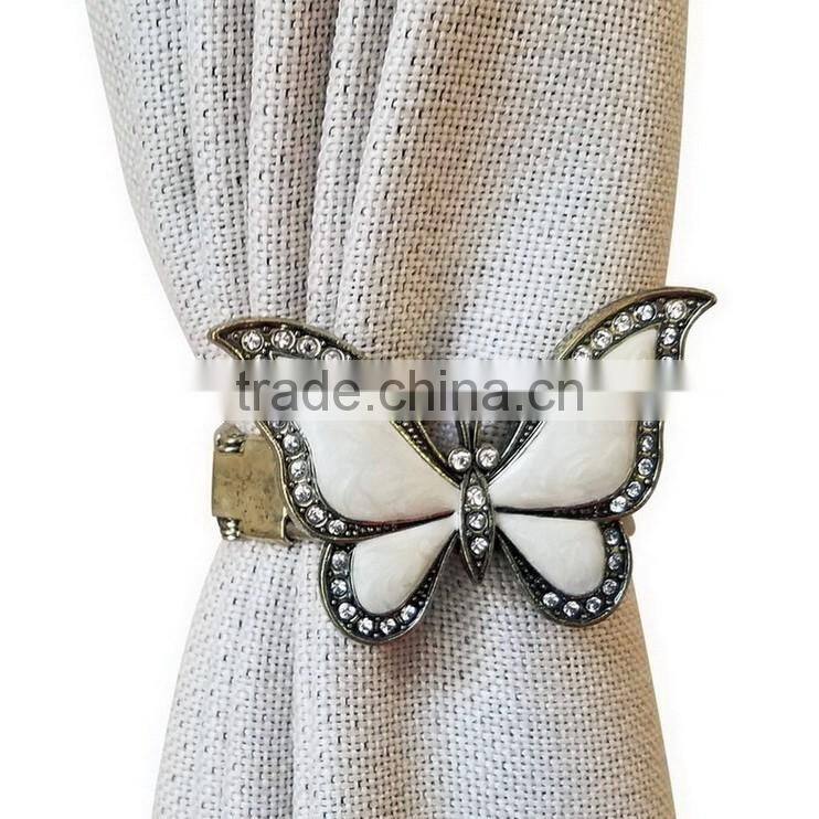 decorative curtain accessary, bufferfly curtain buckle curtain clasps