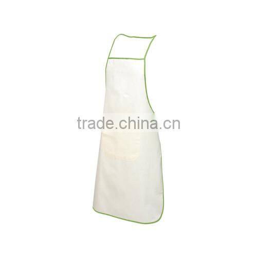 natual color apron with front pocket as promotion