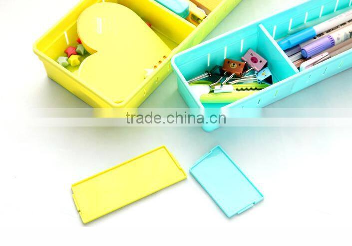 Q1128 multifunctional lovely Plastic drawer storage box