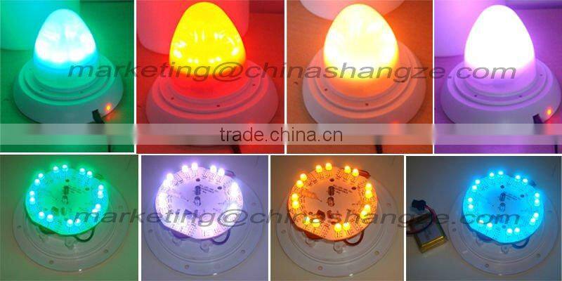 led light battery system/ lithium battery for furniture/color change remote control battery light