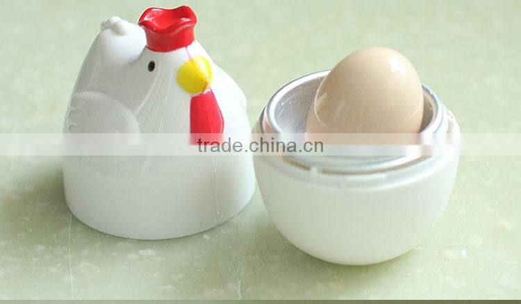 hot sale office portable cheap chicken plastic microwave single egg boiler