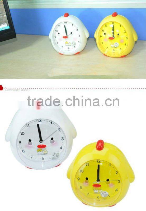 Supply fashion plastic cute alarm clock stock small order