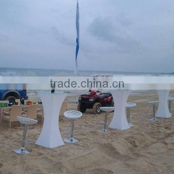 Wedding decorative tables&LED dinner table and chairs &banquet furniture