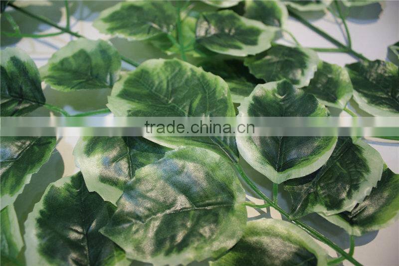 brand name artificial plants artificial leaf branch green leaf decor banyan leaf