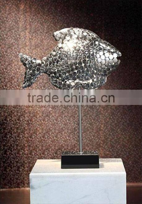 Casting Stainless Steel Abstract Fat Lady Yoga Sculpture